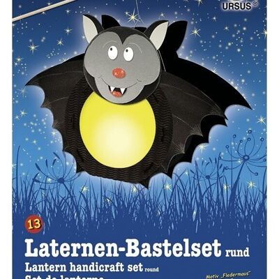 "Bat" round lantern handicraft set