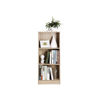 Bookshelf with 3 compartments