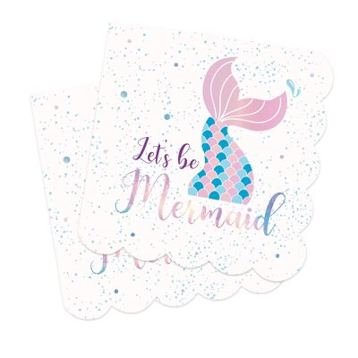 20 "mermaid" towels