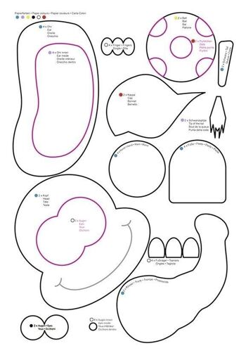 Lanterne artisanale set ronde "éléphant" 3