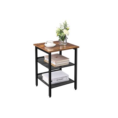 Table d'appoint 2 grilles look industriel