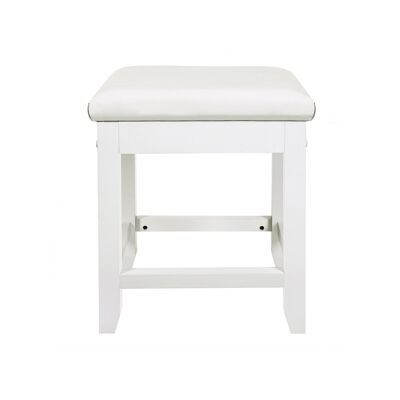Tabouret de coiffeuse carré