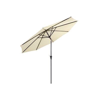 Parasol Ø 300 cm taupe