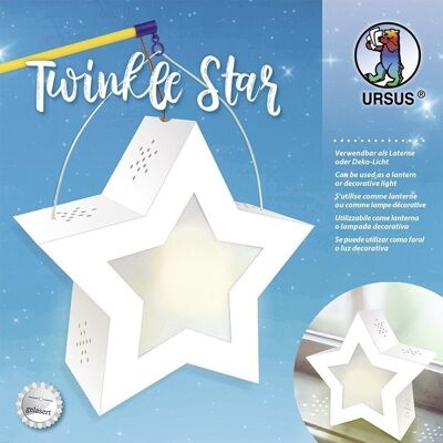 Twinkle Star, blanc brillant