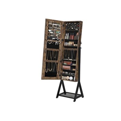 armoire à bijoux sur pied
