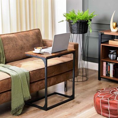 Table d'appoint avec surface réglable