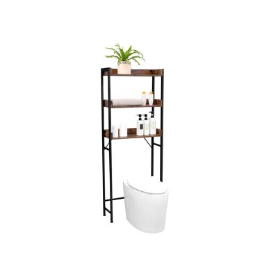 Estantería de baño con 3 estantes abiertos