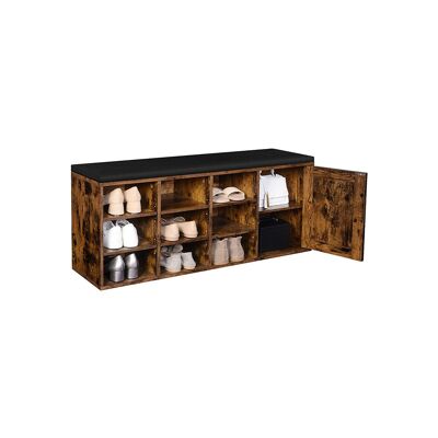 Shoe rack with 9 open compartments