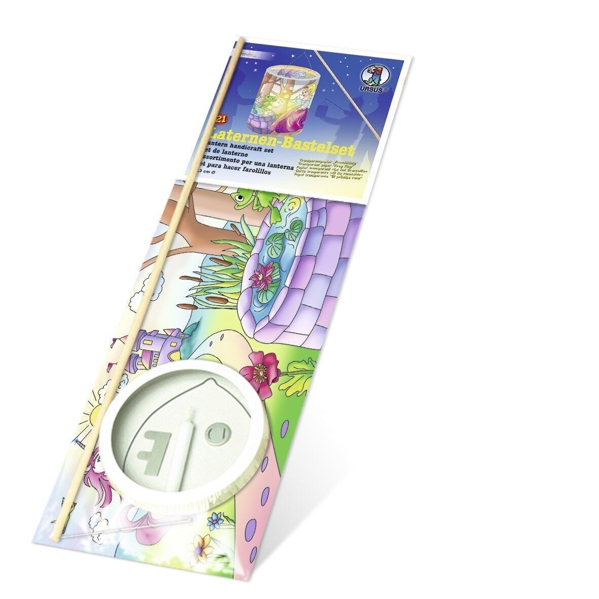 Farolillo artesanal set 21 "Frog King"