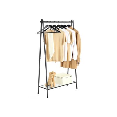 Perchero con barra para colgar ropa