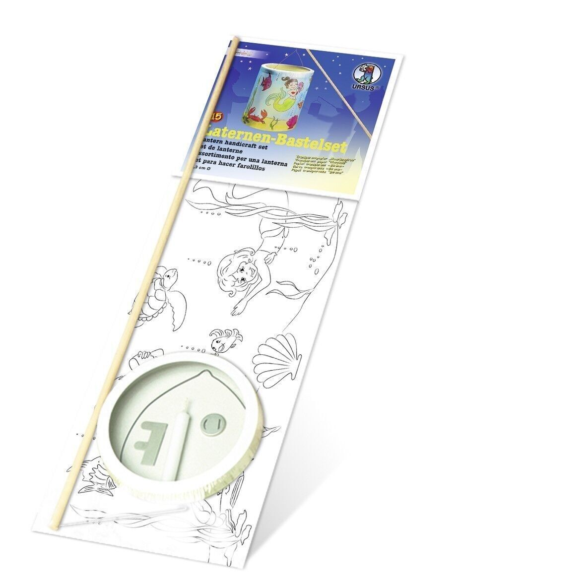 Linterna set de manualidades 15 "Sirena"