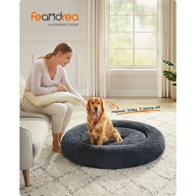 Panier souple pour chien Ø 120 cm gris foncé