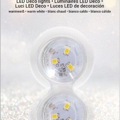 2 LED decoration lights