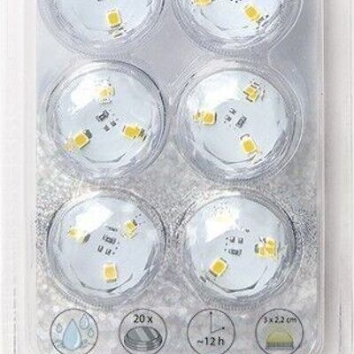 10 luces LED decorativas