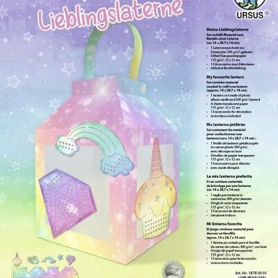 My favorite lantern "fairy dust"