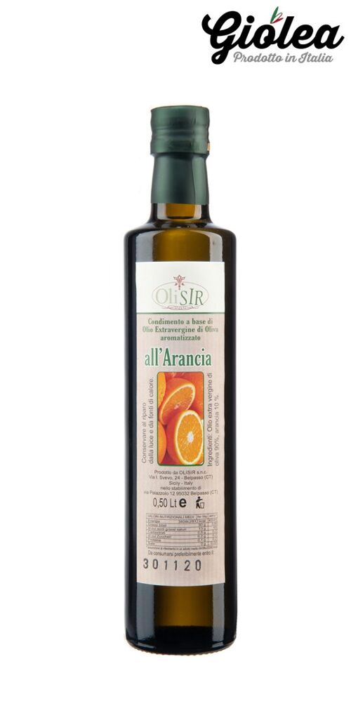 Extra natives Olivenöl mit 10% Orange