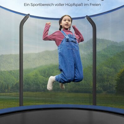 Trampoline Ø 244 cm avec filet de sécurité