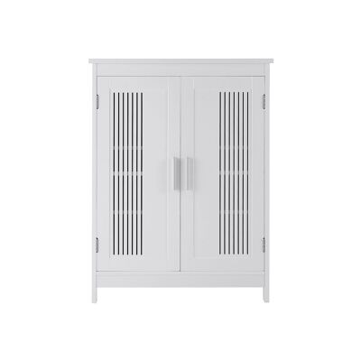 Mueble de baño blanco mate