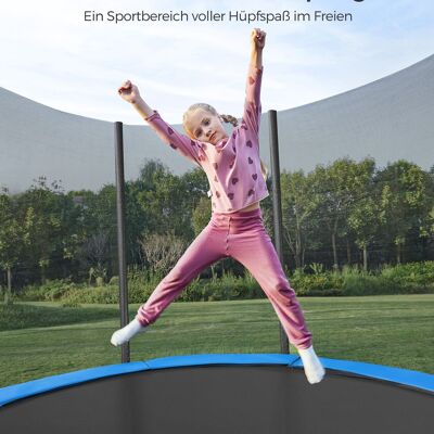 Trampolín Grote con veiligheidsnet