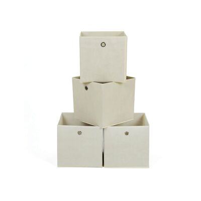 Docena de 6 piezas beige