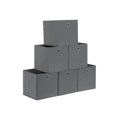 Docena de 6 piezas grises