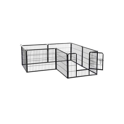 Jeu pour chiots avec 8 panneaux de coq
