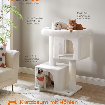 Kattenboom XL avec la plateforme Groot Crèmewit