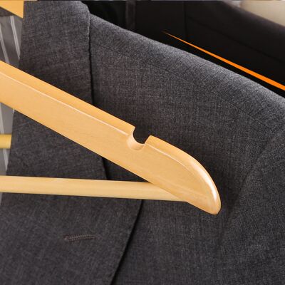Perchas para ropa grote de 44,5 cm para puertas exteriores