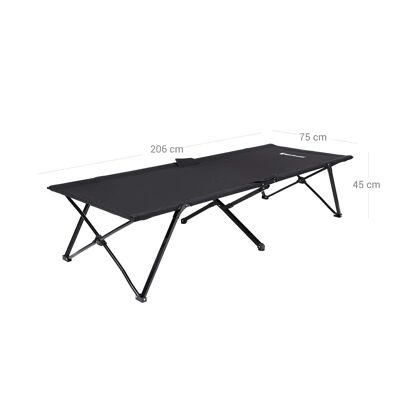 Cama plegable opcional 206 x 45 x 75 cm