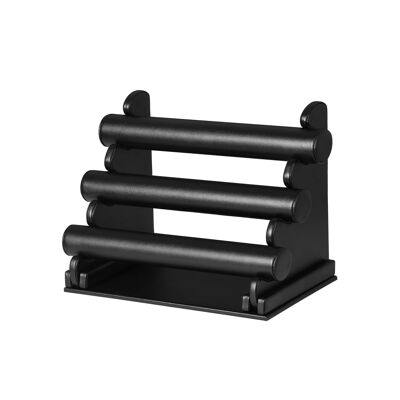 Bracciale rollen imitatieleer nero