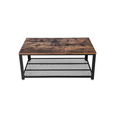 Salón de diseño industrial con tablón metálico.