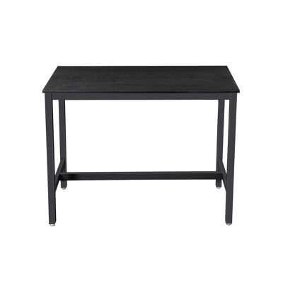 Eettafel diseño industrial negro