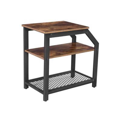 Estilo industrial bijzettafel con knik