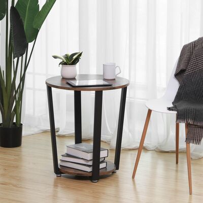 Diseño industrial bijzettafel rond