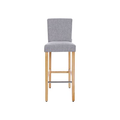 Barkrukken met rugleuning, set van 2