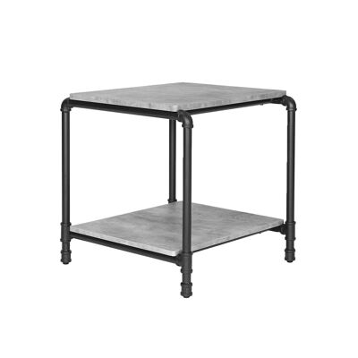 Bijzettafel betonlook style industriel