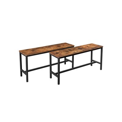 Set van 2 industriel look banque