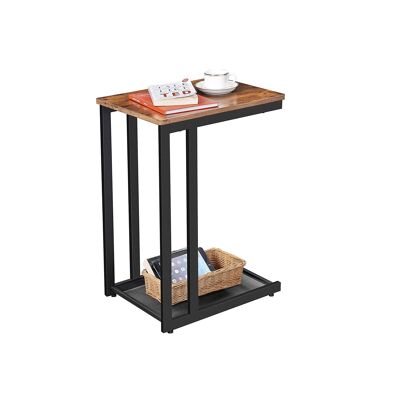 Bijzettafel die onder de bank schuift