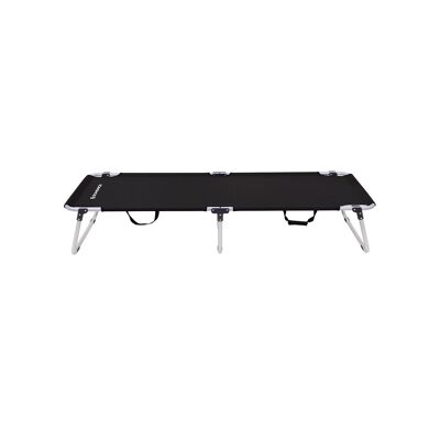 Cama de camping 190 x 63 x 36 cm Zwart