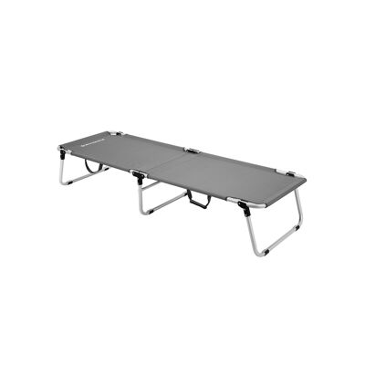 Cama de camping 190 x 63 x 36 cm gris