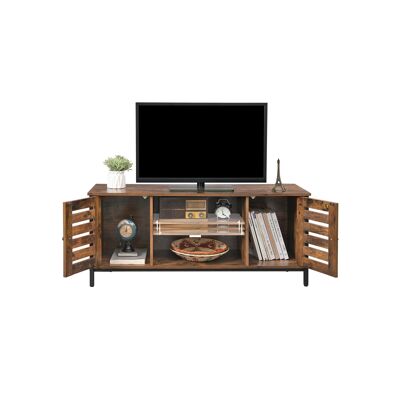 TV-dressoir met 2 kasten en 2 planken