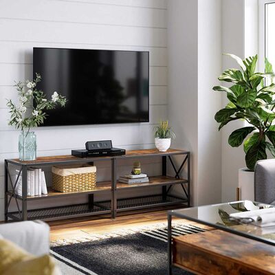 TV encastrada con paneles