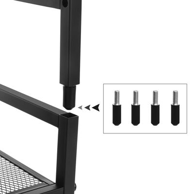 Schoenenrek con 3 planchas