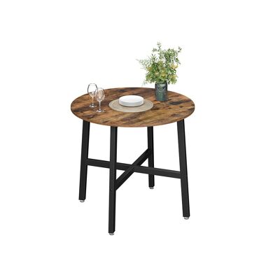Table de cuisine ronde 80 x 75 cm