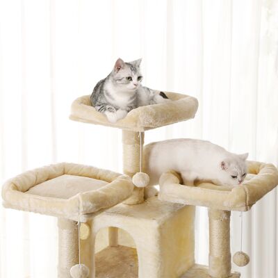 Grote krabpaal 172 cm hoog beige