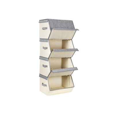 Opbergdozen met metalen frames