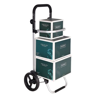 Boodschappentrolley met een tas van 40 liter