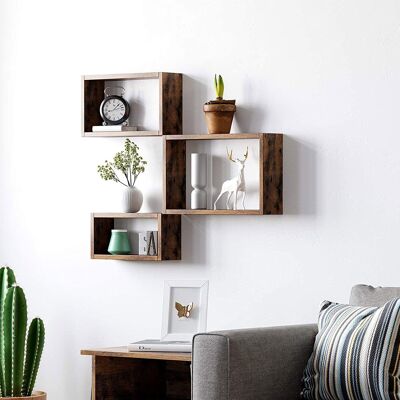 Tablones de pared vintage bruin