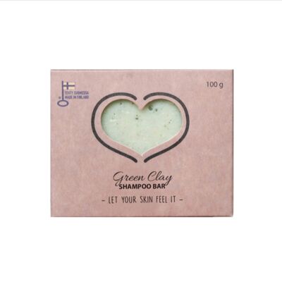Catteco – Green Clay – Shampoo bar