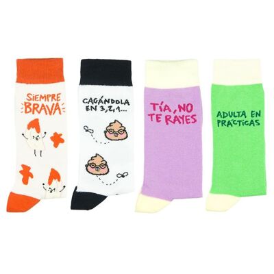 Confezione di calzini per adulti